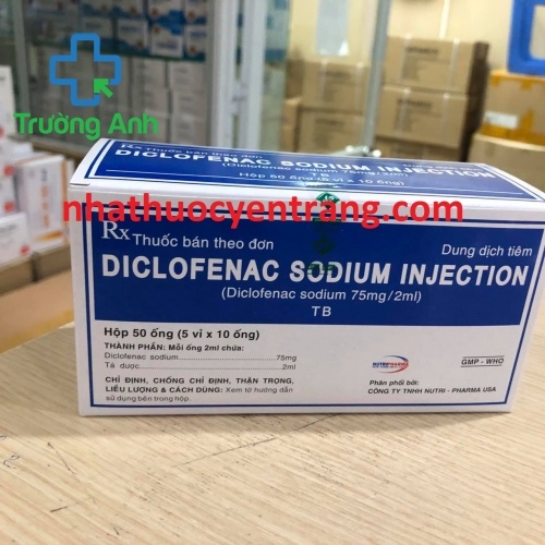 Diclofenac Tiêm 75Mg/2Ml