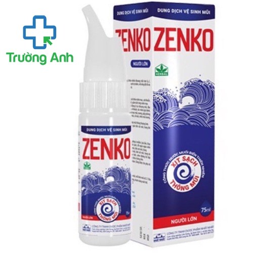 Dung Dịch Vệ Sinh Mũi Zenko Người Lớn