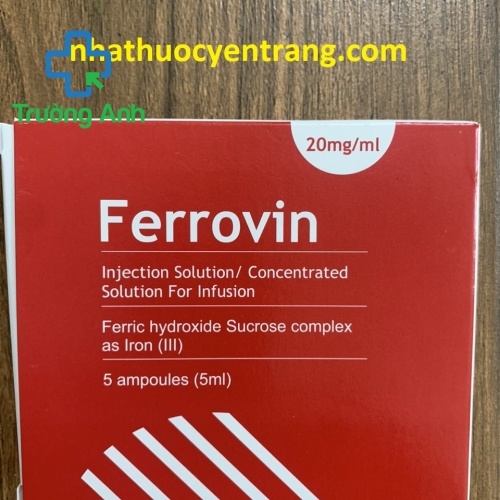 Ferrovin 20Mg/Ml