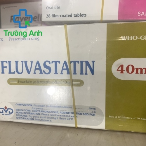Fluvastatin 40Mg