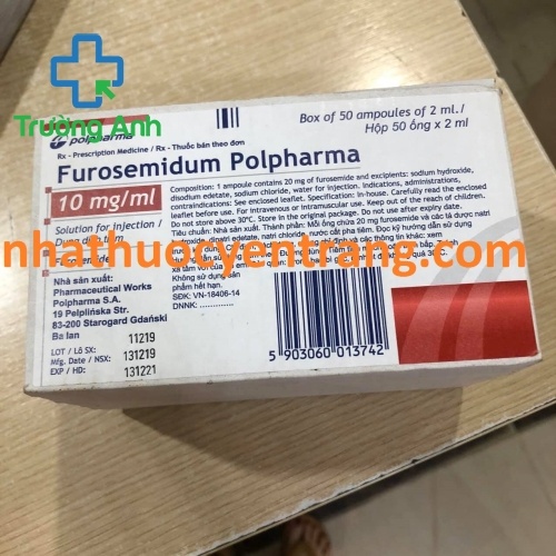Furosemidum Polpharma 20Mg/2Ml