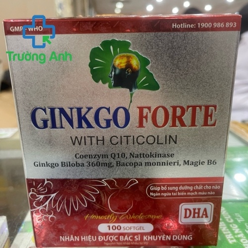 Ginkgo Forte With Coenzyme Q10