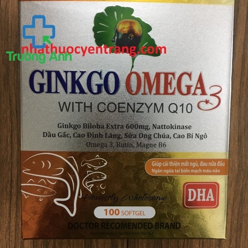 Ginkgo Omega 3 With Coenzym Q10