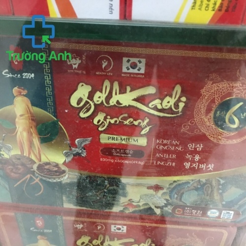 Gold Kaoli Ginseng 830Mg 60 Viên