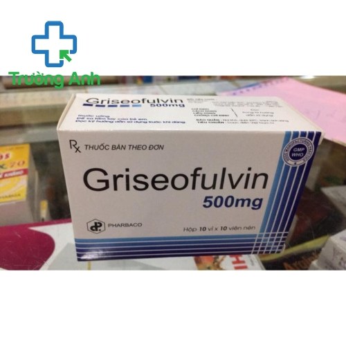 Griseofulvin 500Mg 100 Viên