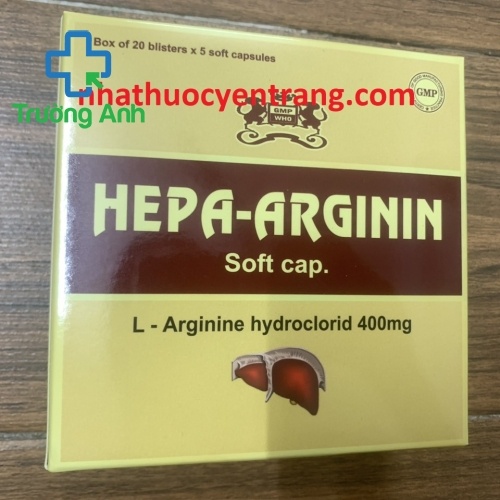 Hepa Arginin Hộp 100 Viên
