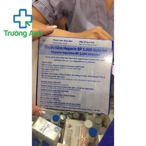 Heparin Bp 5000 Units/Ml