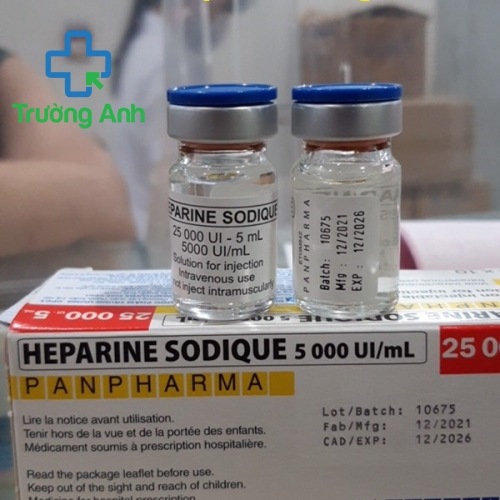 Heparine Sodique 5000 Iu/Ml