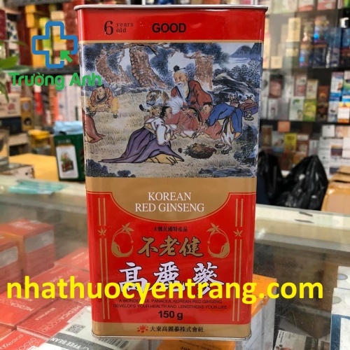 Hồng Sâm Củ Khô Daedong Korea Red Ginseng - 150G