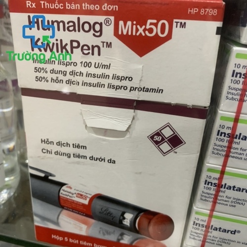 Humalog Mix 50/50 Kwikpen 100Iu/Ml X 3Ml