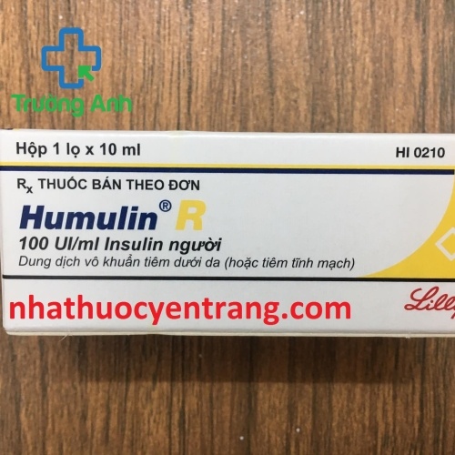 Humulin R 100Iu/Ml 10Ml