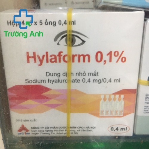 Hylaform 0.1% 0.4Ml