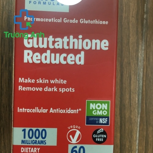 Jarrow Glutathione Reduced 1000Mg 60 Viên