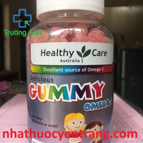 Kẹo Mềm Dầu Cá Gummy Omega 3 - Healthy Care 250 Viên