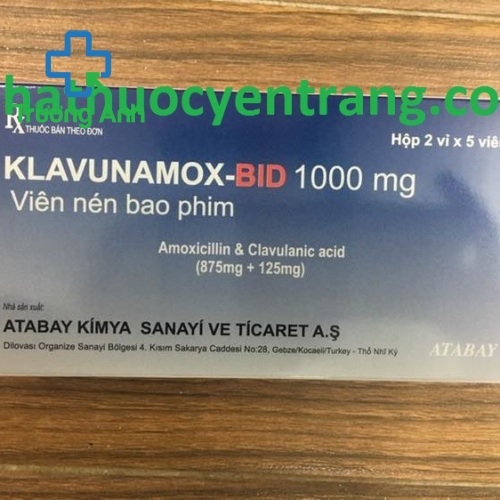 Klavunamox Bid 1000Mg