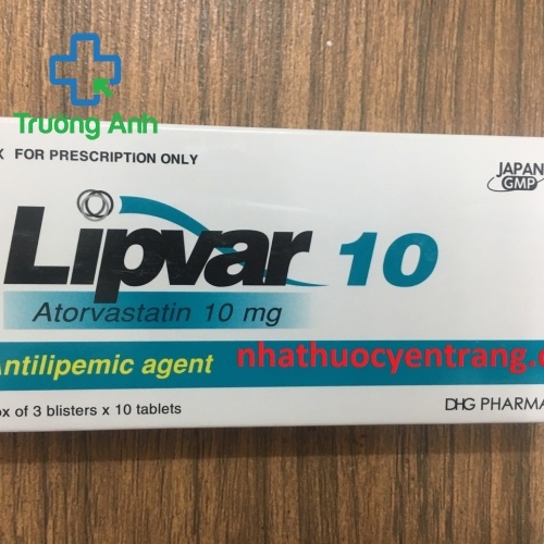 Lipvar 10Mg