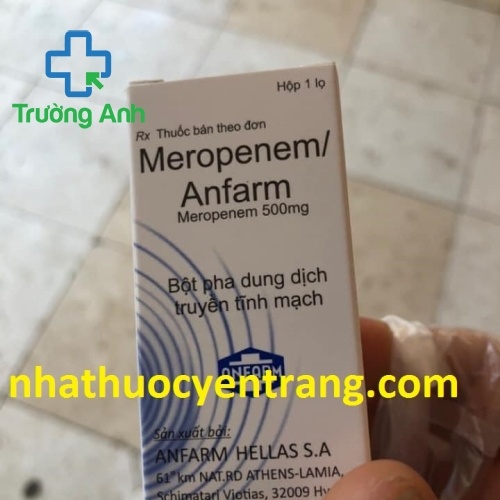 Meropenem Anfarm 500Mg