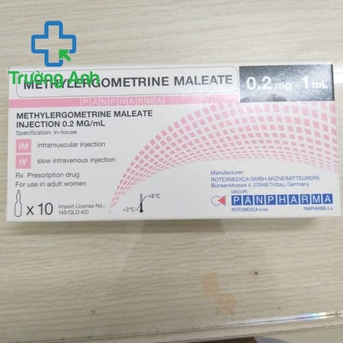 Methylergometrine Maleate 0.2Mg/Ml