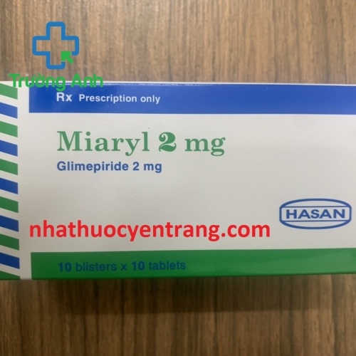 Miaryl 2Mg (100 Viên)