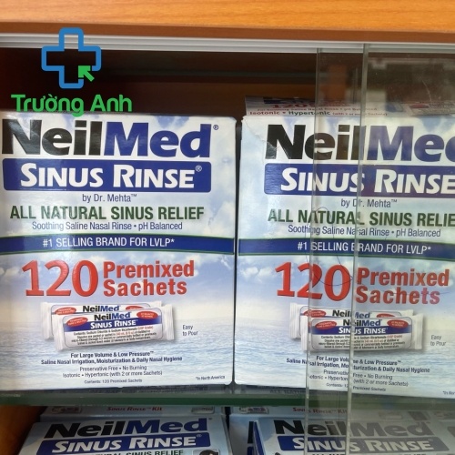 Muối Rửa Mũi Xoang Người Lớn Neilmed (120 Gói)
