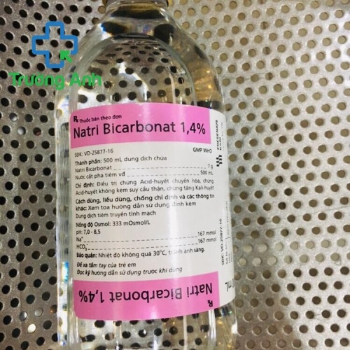 Natri Bicarbonat Kabi 1.4% - 500Ml