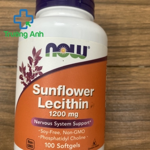 Now Sunflower Lecithin 1200Mg 100 Viên