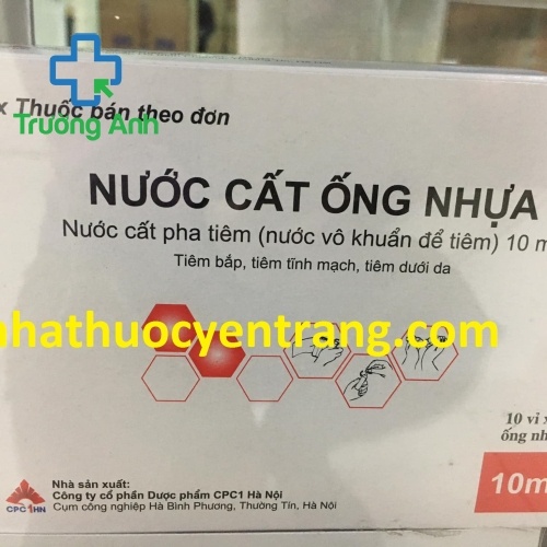 Nước Cất Ống Nhựa Tw1 - 10Ml