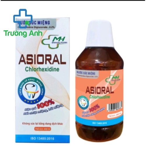 Nước Súc Miệng Asioral Chlorhexidine 300Ml