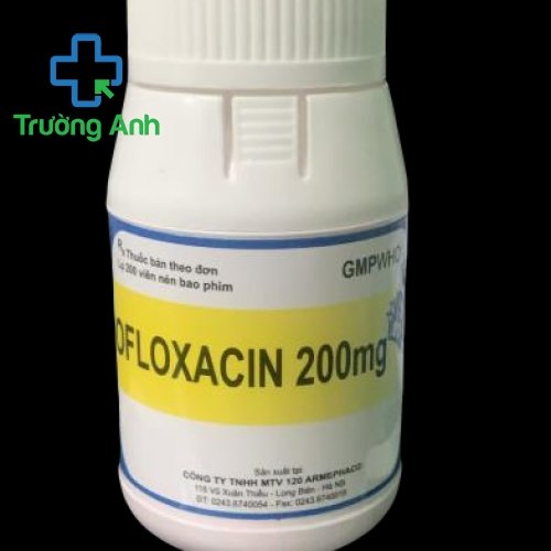 Ofloxacin 200Mg Armephaco (C/200V)