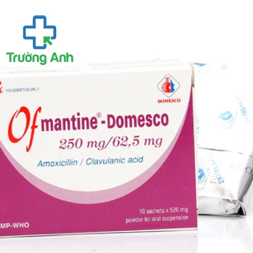 Ofmantine 250/62.5Mg