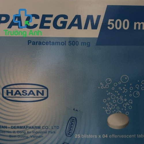 Pacegan 500Mg (100 Viên Sủi)