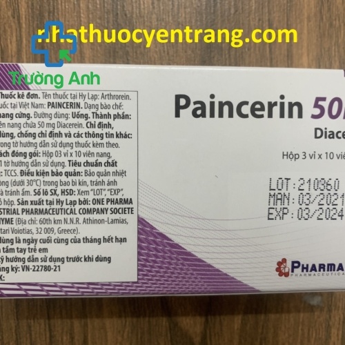 Paincerin 50Mg