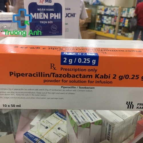 Piperacillin/Tazobactam Kabi 2G/0.25G