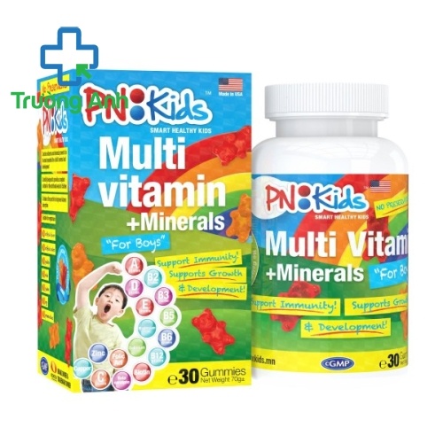 Pn Kids Multi Vitamin + Minerals For Boys 30 Viên