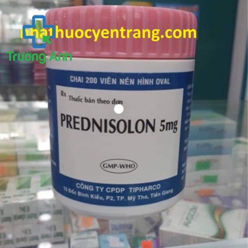 Prednisolon 5Mg (200 Viên)