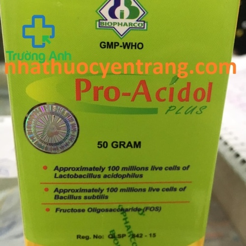 Pro Acidol Plus (Lọ 50G)