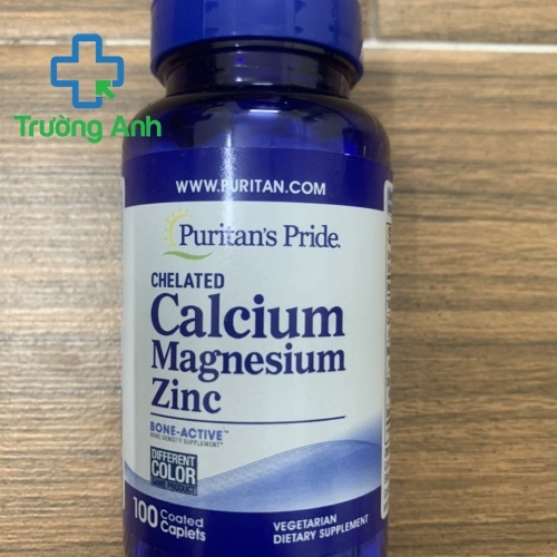 Puritan’s Pride Chelate Calcium Magnesium Zinc