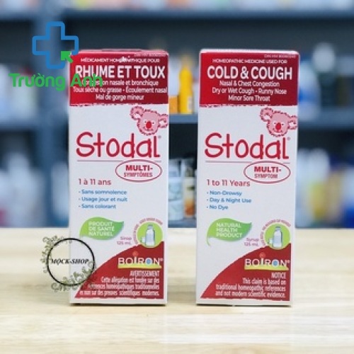 Siro Ho Cảm Lạnh Stodal Boiron 125Ml