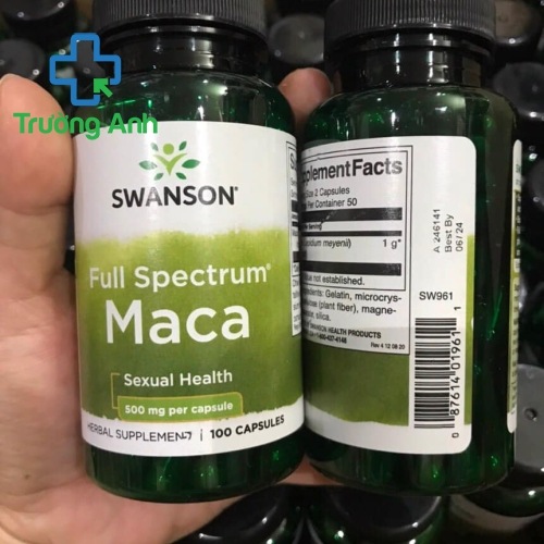 Swanson Maca 500Mg 100 Viên