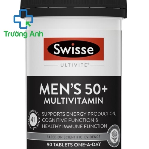 Swisse Men’s Ultivite 50+ Multivitamin 90 Tablets