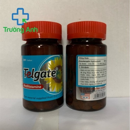 Telgate 60Mg Xanh 200V Nén