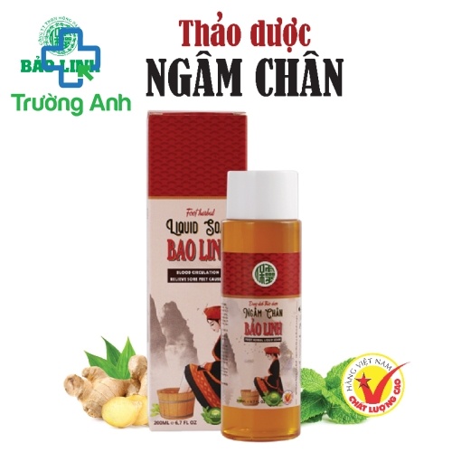 Thảo Dược Ngâm Chân Bảo Linh 200Ml