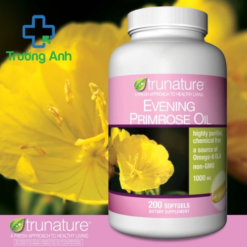 Tinh Dầu Hoa Anh Thảo Trunature Evening Primrose Oil 1000Mg 200 Viên