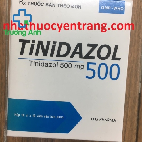 Tinidazol 500Mg Hậu Giang