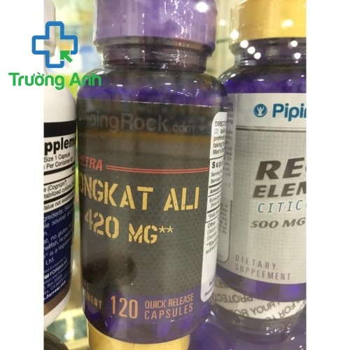 Tongkat Ali 420Mg Pipingrock 120 Viên