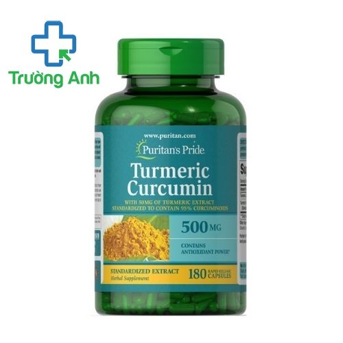 Turmeric Curcumin Puritan's Pride 500Mg - 180 Viên