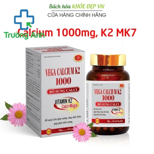 Vega Calcium K2 1000Mg