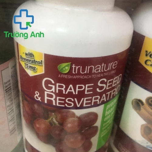 Viên Chống Oxy Hóa Trunature Grape Seed Resveratrol 150 Viên