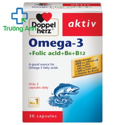 Viên Dầu Cá Aktiv Omega-3 Doppel Herz