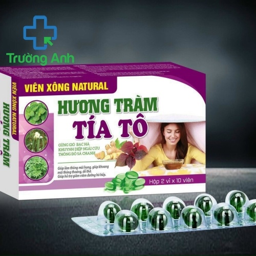 Viên Xông Natural Tía Tô